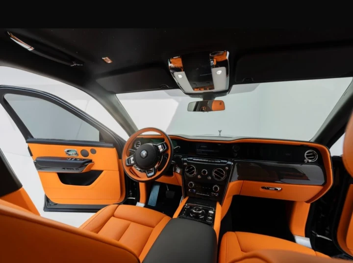 Rolls Royce Cullinan Black Badge 2025 BLACK RENTAL IN DUBAI - undefined